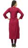 Bimba Women Full Sleeve Straight Kurta Ethnic Rayon Kurti Plain Long Tunic