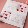 Heart Modelling Clay Earring Mold Mini Heart Earring Jewelry Ornament