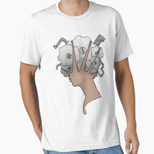 

Men Casual Shirts Short Sleeves GearHead Essential Shirt Anime Black Tees Oversized T-shirts S белый