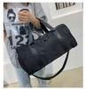 Large Capacity Nylon Travel Bag with Wet/Dry Separation for Sports & Yoga