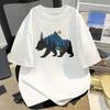 Bear Mountain Camping TShirt Mountain Forest Silhouette Nature Lover Unisex Unisex Streetwear Tops Summer Cotton Casual Shirt
