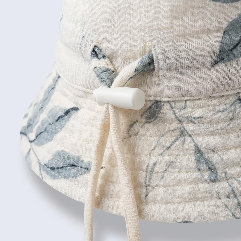 Cappellino da Sole per Bambini in Puro Cotone Leggero Traspirante Cappellino da Pesca per Bambini Protezione per Neonati Primavera Estate 0-3 Anni