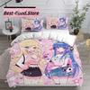 Cartoon Panty & Stocking with Garterbelt Bedding Set Single Twin Full Queen King Size Bed Set Adult Kid Bedroom Duvet Cover Sets