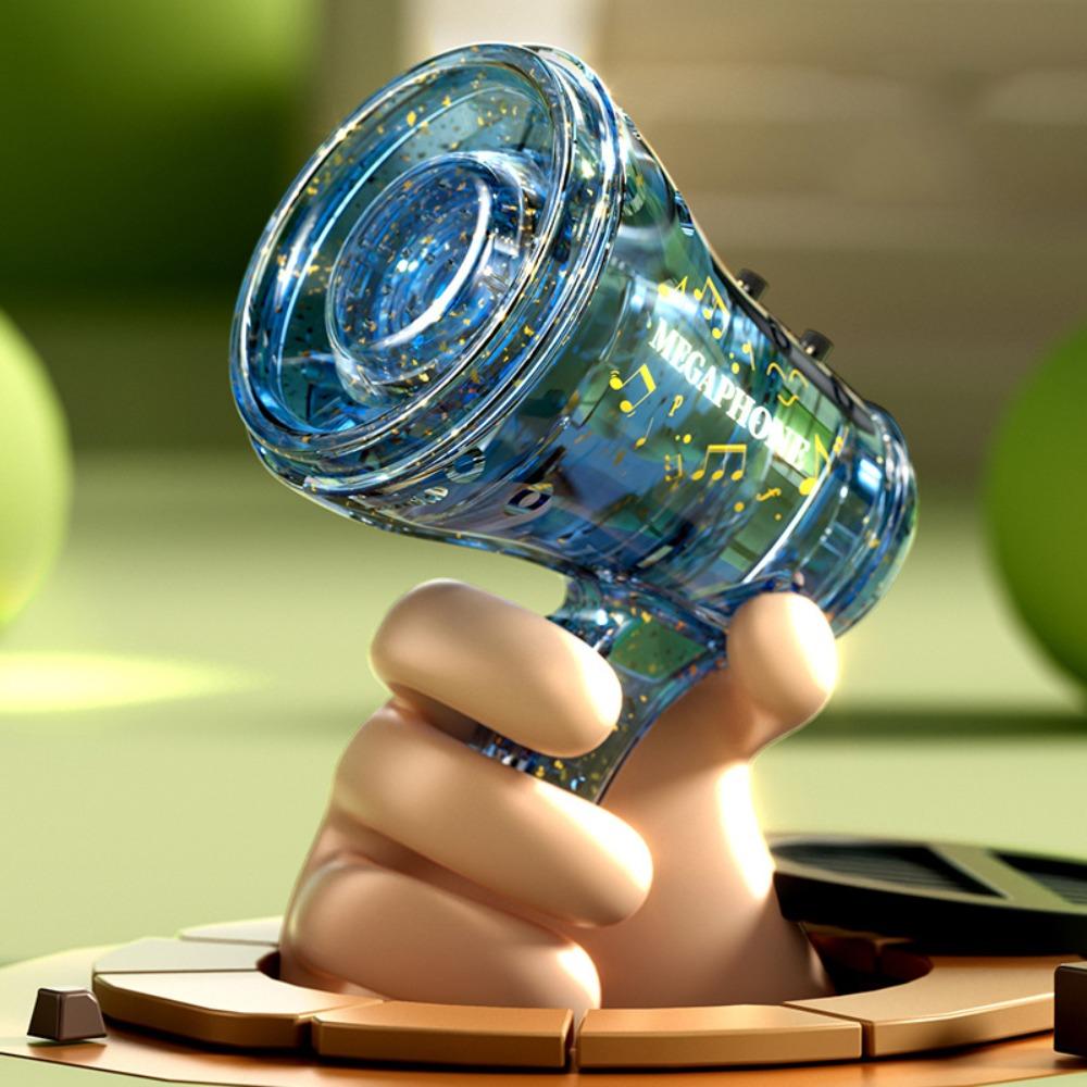 

Громкоговоритель Музыкальная труба Брелок Запись Ручные колонки Игрушечная сумка Подвеска синий