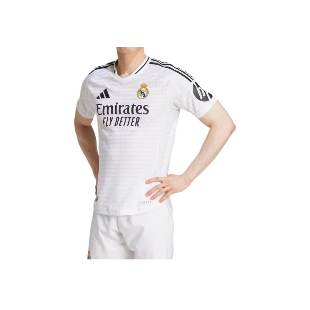 Adidas Originals Real Madrid 24/25 Home Authentic Comfortable Versatile Fashionable Soft Basketball Jersey Men Jersey White JX2137