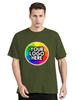 Customized Cotton Printed Your Logo Tshirts Men Short Sleeve Tshirt Women Personality Casual Streetwear Custom Tees Tops