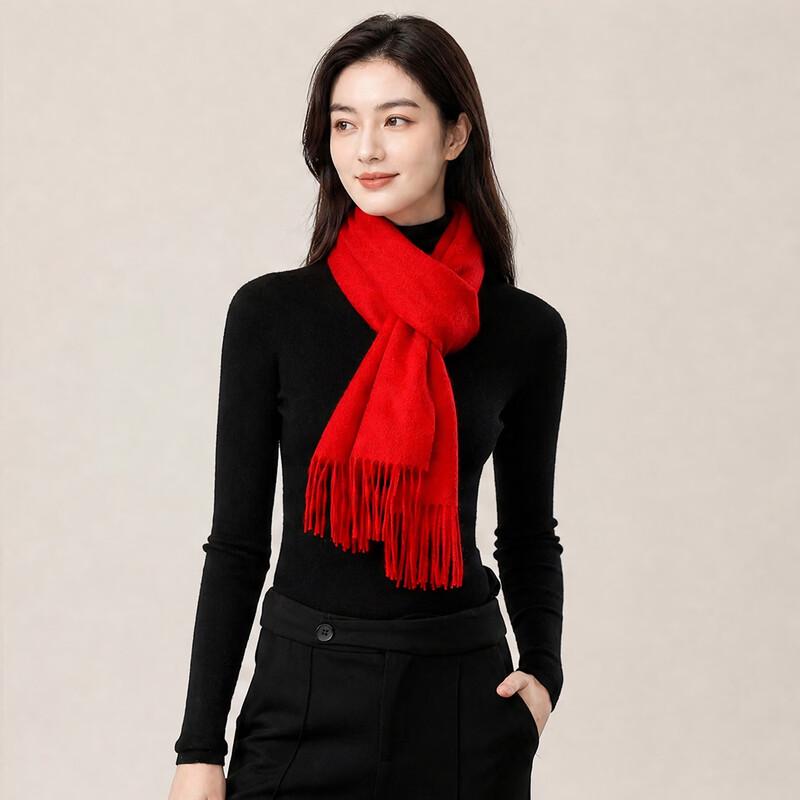 Tianshan 100% Cashmere Warm Knitted Scarf