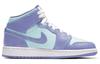 Jordan 1 Mid GS Purple Pulse 554725-500