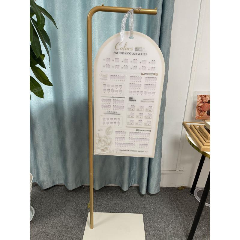 Nail Art Display Board & Floor Stand with Free Nail Tips Default