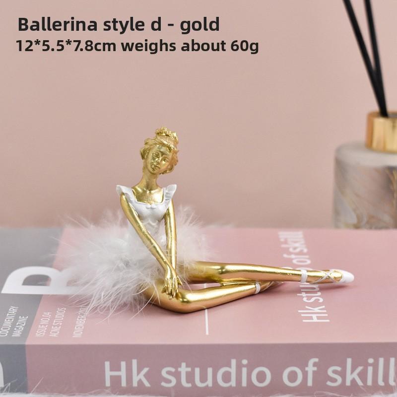 Ballet Characters Resin Crafts Ornament Tabletop Home Dancer Gifts Dance Theme Home Decorations