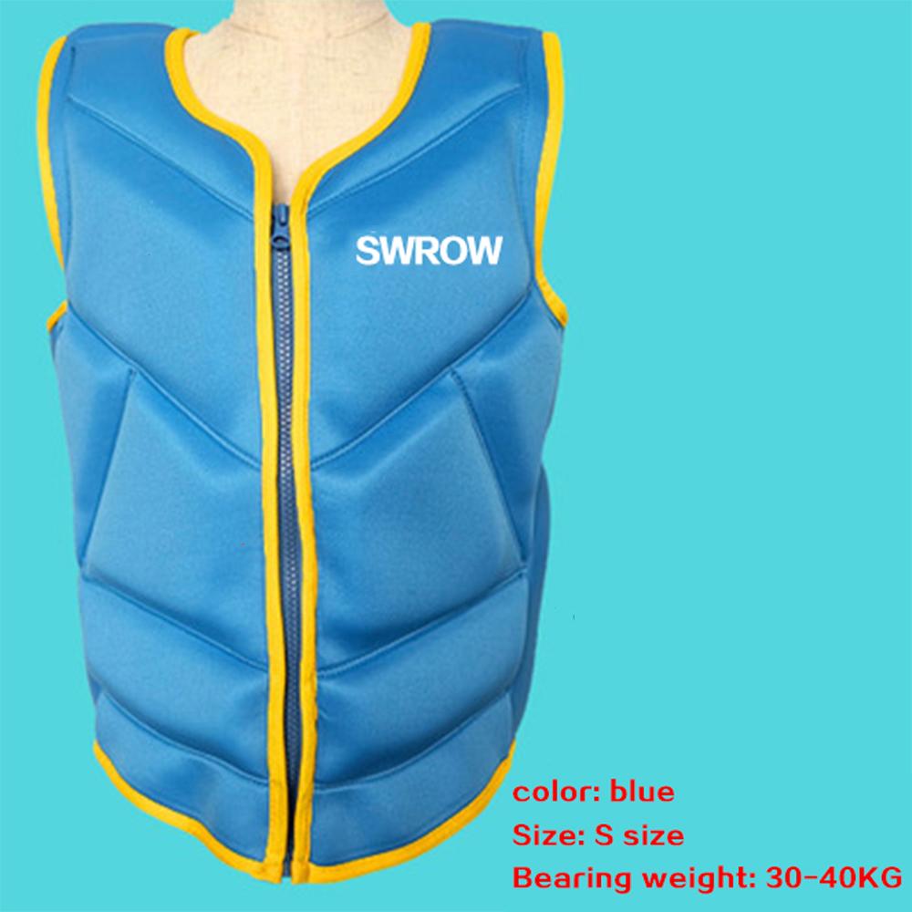 Gilet di salvataggio in neoprene per adulti portatile da esterno per nuoto pesca kayak canoa sicurezza salvataggio giubbotto di salvataggio 2021