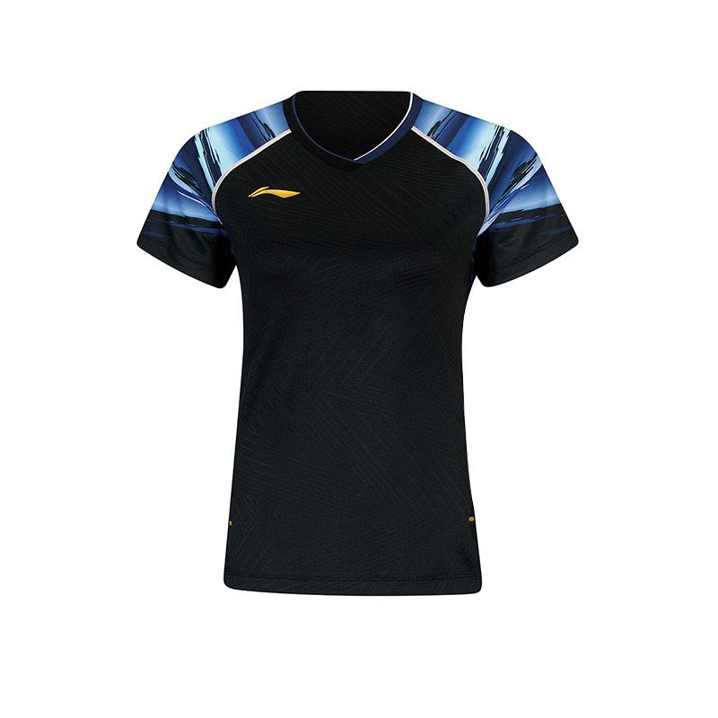 Li Ning Badminton Jersey Women s Black AAYW042-1 L