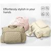 Large Capacity Mommy Bag Solid Color Nappy Bag Personalized Shoulder Bag  Women