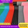 Anti-Slip Checkered Plate PVC Floor Mat Waterproof Non-Shedding Scratch Resistant Mats for Home Workshop Garage Balcony Outdoor Patio Use