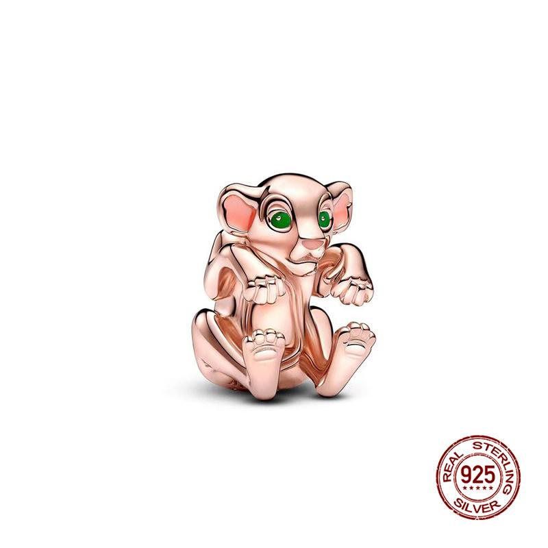 

Charms Copper Fits Original 3Mm Bracelet Womens The Lion King Charms Beads Diy Fine Jewelry Gifts