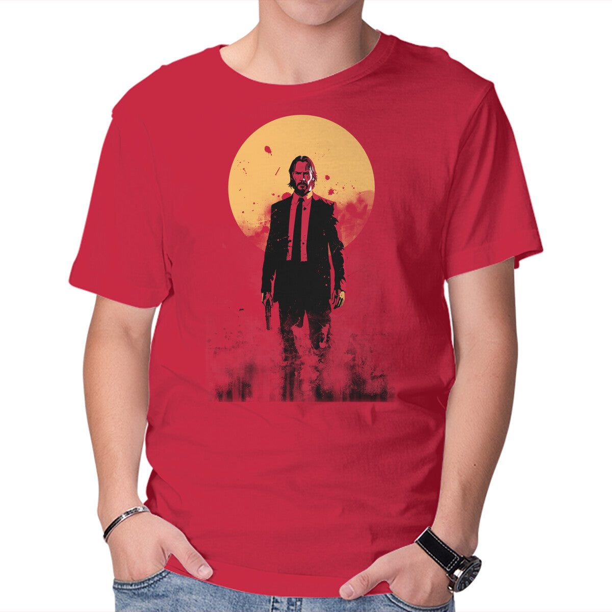 Unisex Crew Neck T-Shirt The Boogeyman Under The Sun Graphic Short Sleeve Casual Tee XXXL