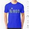 Ringo  1973 Minimalist Album Logo T Shirt Cotton Men Women DIY Print The Music 60s Classic Band Ringo 70s Paul John Here