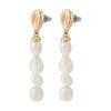 Skagen Women's Agnethe Pearl White Freshwater Pearl Drop Earrings, SKJ1827710