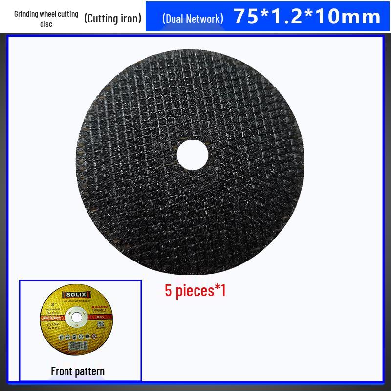 3-Inch Cutting Disc, Steel Man 75*1.2*10mm Grinding Wheel for Mini Angle Grinder