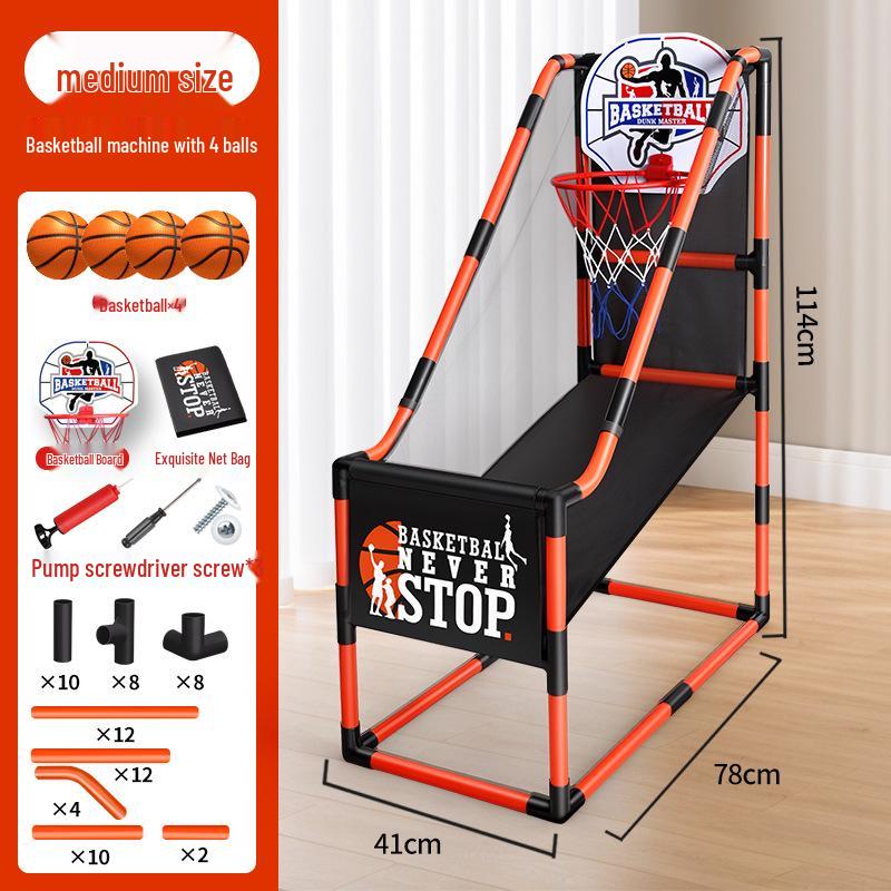 Children's Portable Indoor Basketball Hoop and Shooting Game Toy