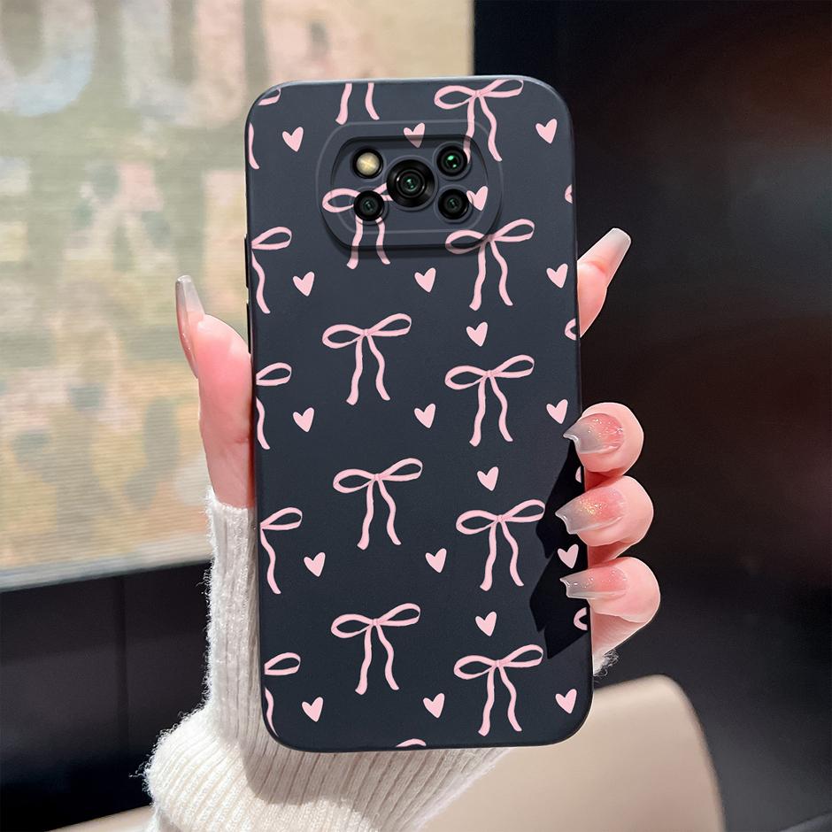 For Xiaomi Poco X3 Pro NFC GT Cases Cartoon Rabbit Lion Portable Anti-drop Lightweight Aesthetic Shell For Xiaomi PocoX3Pro Capa