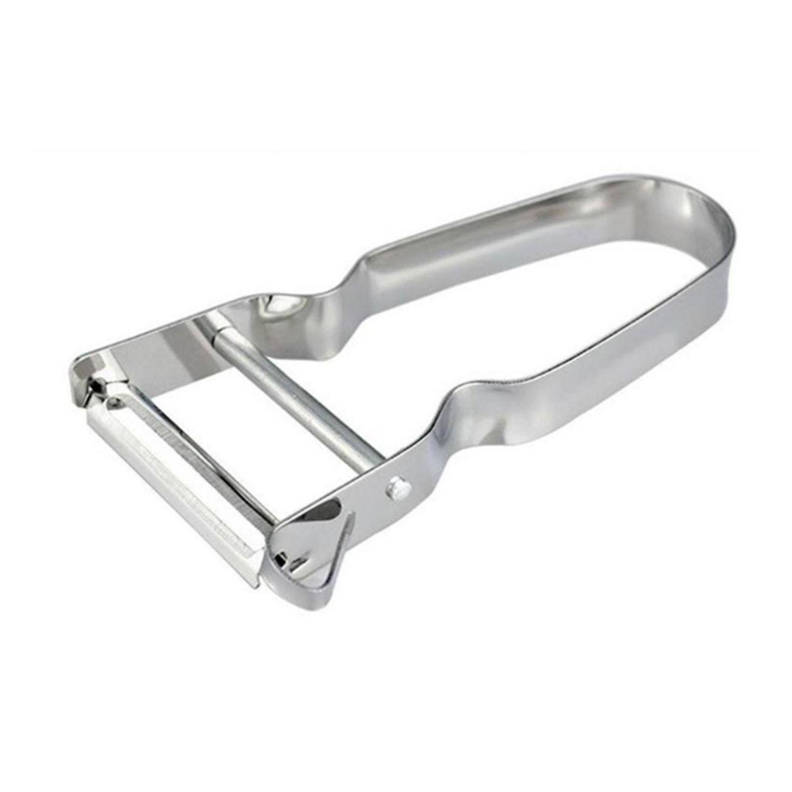 

Stainless Steel Peeler U Shape Ergonomic Handle Fruit Peeler Vegetable Peeler for Kitchen Silver