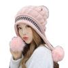 Hat Winter Easiest for Match Trendy Heattech Ear Protection Knitting Hat Fashionfall and Winterfleece-linedthickenedwinter Hat