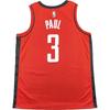 Nike X NBA Collaboration Swingman Fan Edition Houston Rockets Paul 3 Jersey Comfortable Breathable Basketball Tank Top Unisex Tops Red BV7992-658