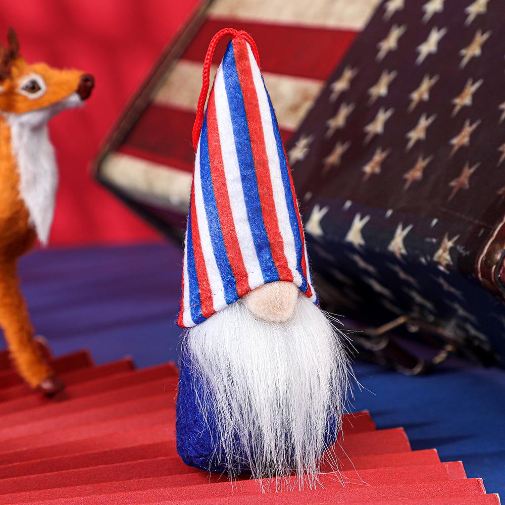 American Independence Day Faceless Doll Pendant – Holiday Decoration Gift