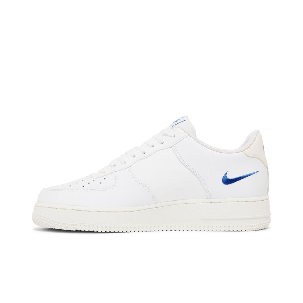 Nike Air Force 1 Low 'Multi-Swoosh' (Unisex) White / Game Royal / University Red / Green Noise Skateboard Shoes DM9096 101