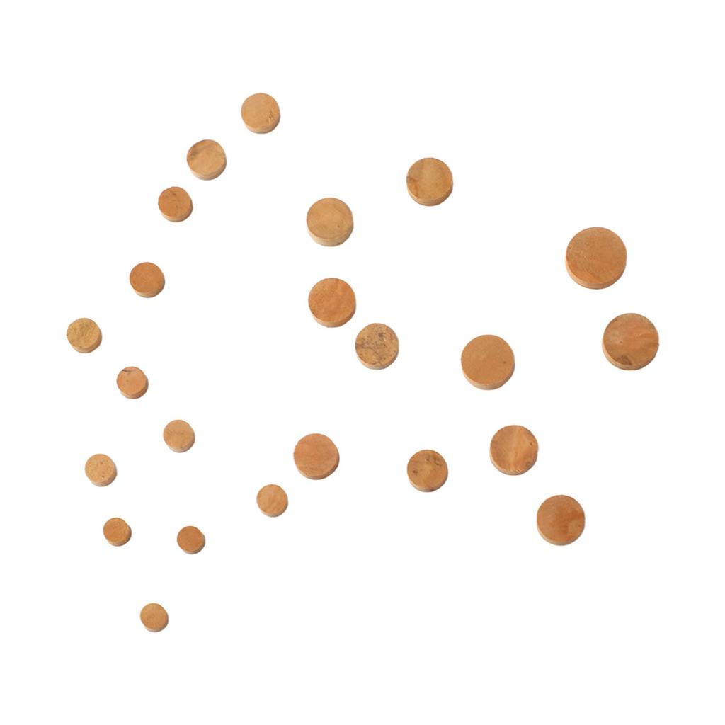 23Pcs Oboe Pads Cork Odorless Soft Good Sealing Wear Resistant Insulated Sound Hole Gasket Replacement