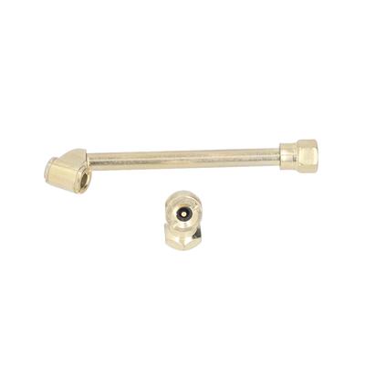 Gonfleur de Pneu Mandrin à Air Double Tête Filetage Femelle G14 Embout de Pompe Tige pour Motos Camions