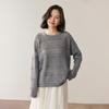 Women's Cashmere Round Neck Pullover Sweater - Fashionable and Warm for Autumn and Winter