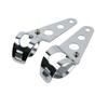 2pcs 38mm-48mm Universal Motorcycle Headlight  Mount  Brackets Fork Ear Chopper Headlamp Holder