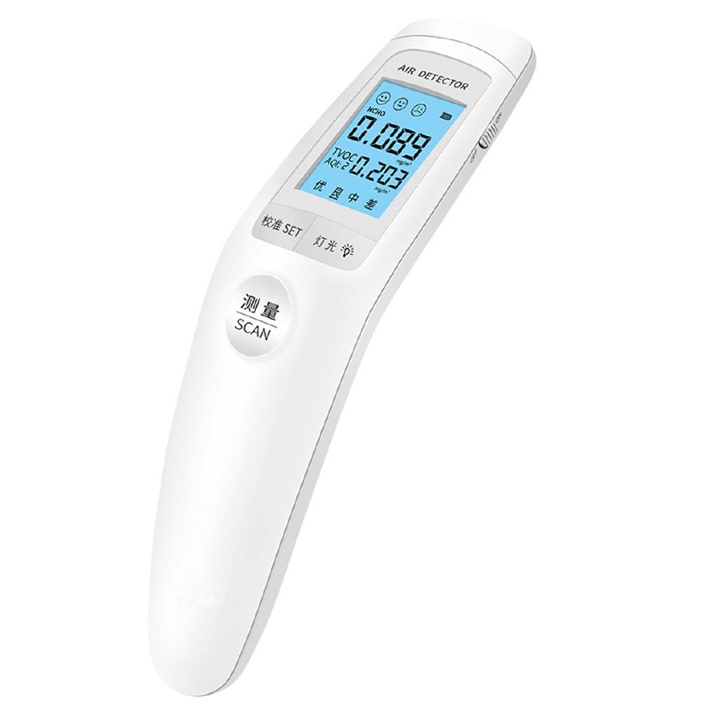 2.5-3.2v Digital Air Quality Detector Tester Monitor USB Charging LED 3D Detect TVOC HCHO AQI For Home Office School Car Hotel New