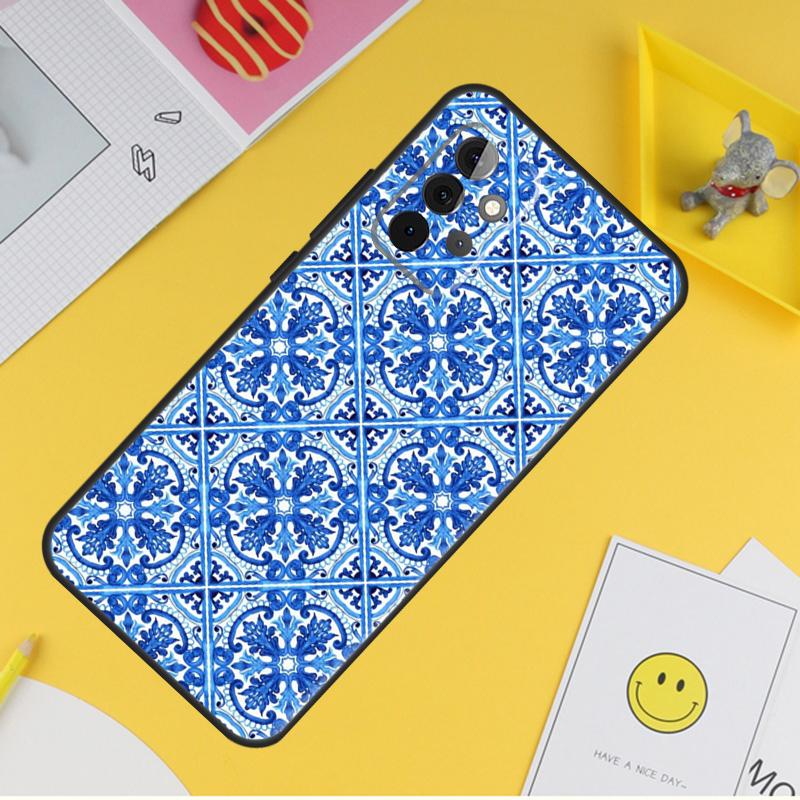 Moroccan Pattern For Samsung Galaxy A14 A34 A54 A12 A32 A52 A51 A71 A53 A33 A13 A15 A25 A35 A55 Phone Case