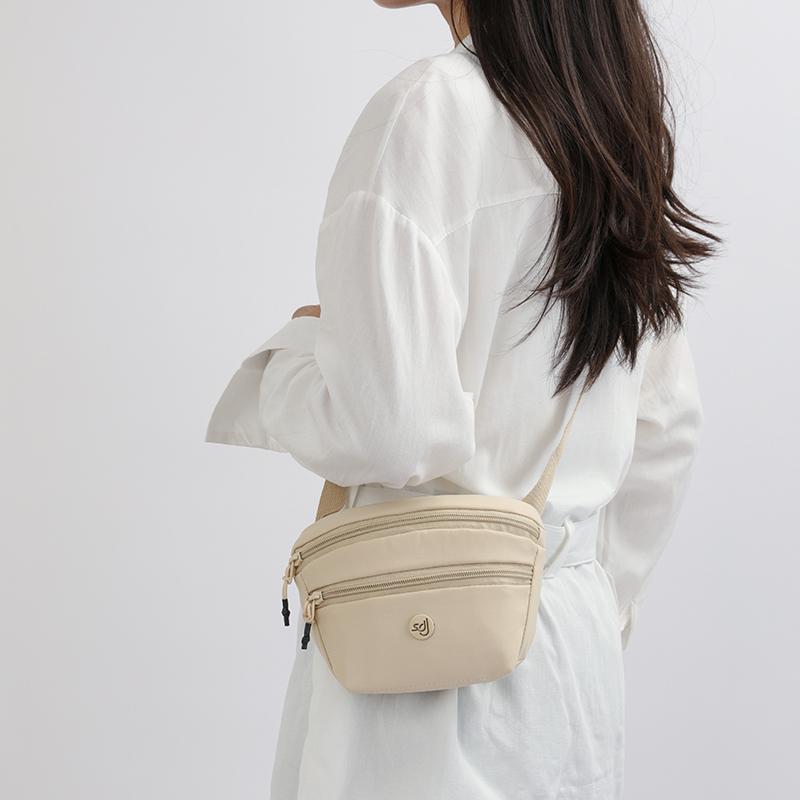 New Multi-layer Nylon Cloth Women's Bag Lightweight Fashion Fashion Shoulder Bag Women's Casual Messenger Bag