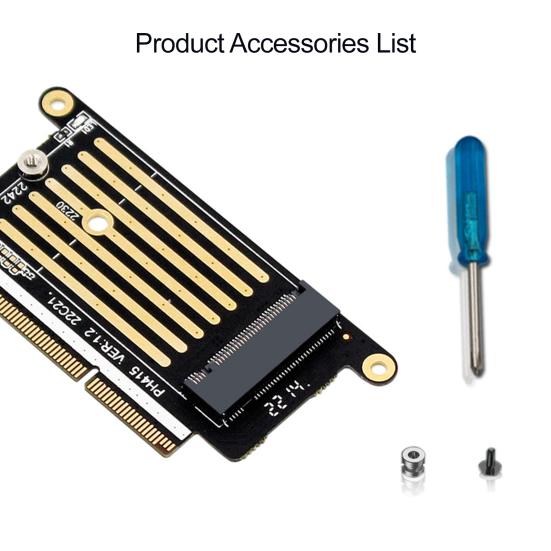 Yousheng SSD Adapter Card for MacBook Pro 2016 2017 A1708 SSD To NGFF M.2 MKey NVME 2230 2242 SSD Adapter Board Hard Drive High Speed Expansion Card