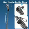 Treppiede Magnetico Telescopico per Telefono Pieghevole Estensibile Impugnatura per Telefono Vlog Livestreaming Fotografia