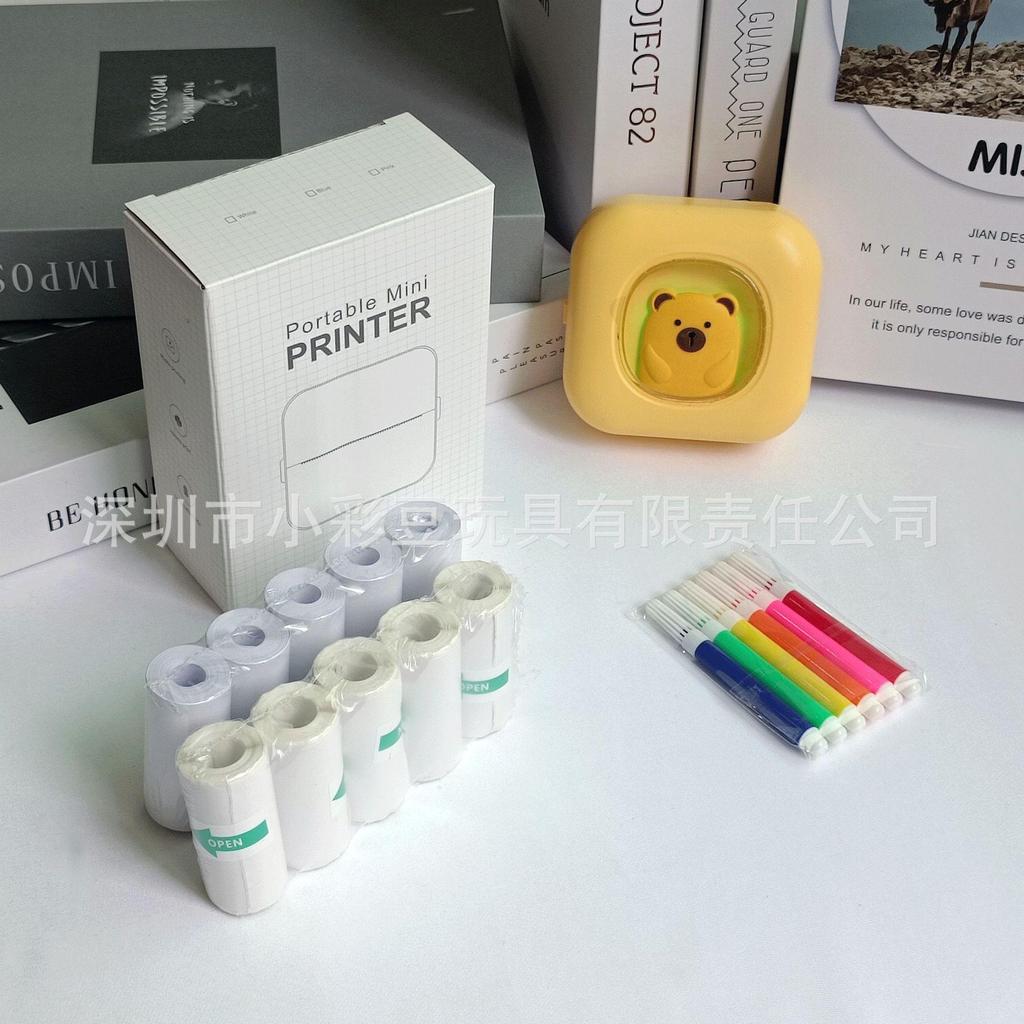 Portable Bluetooth Mini Printer for Students and Home Use