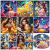5D Diamond Painting Beauty and The Beast Cross Stitch Mosaic Kit Home Decoration Wall Sticker DIY Handmade Gift