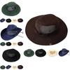 Breathable Men Outdoor Folding Adjustable Mesh Sun Protection Bucket Hat