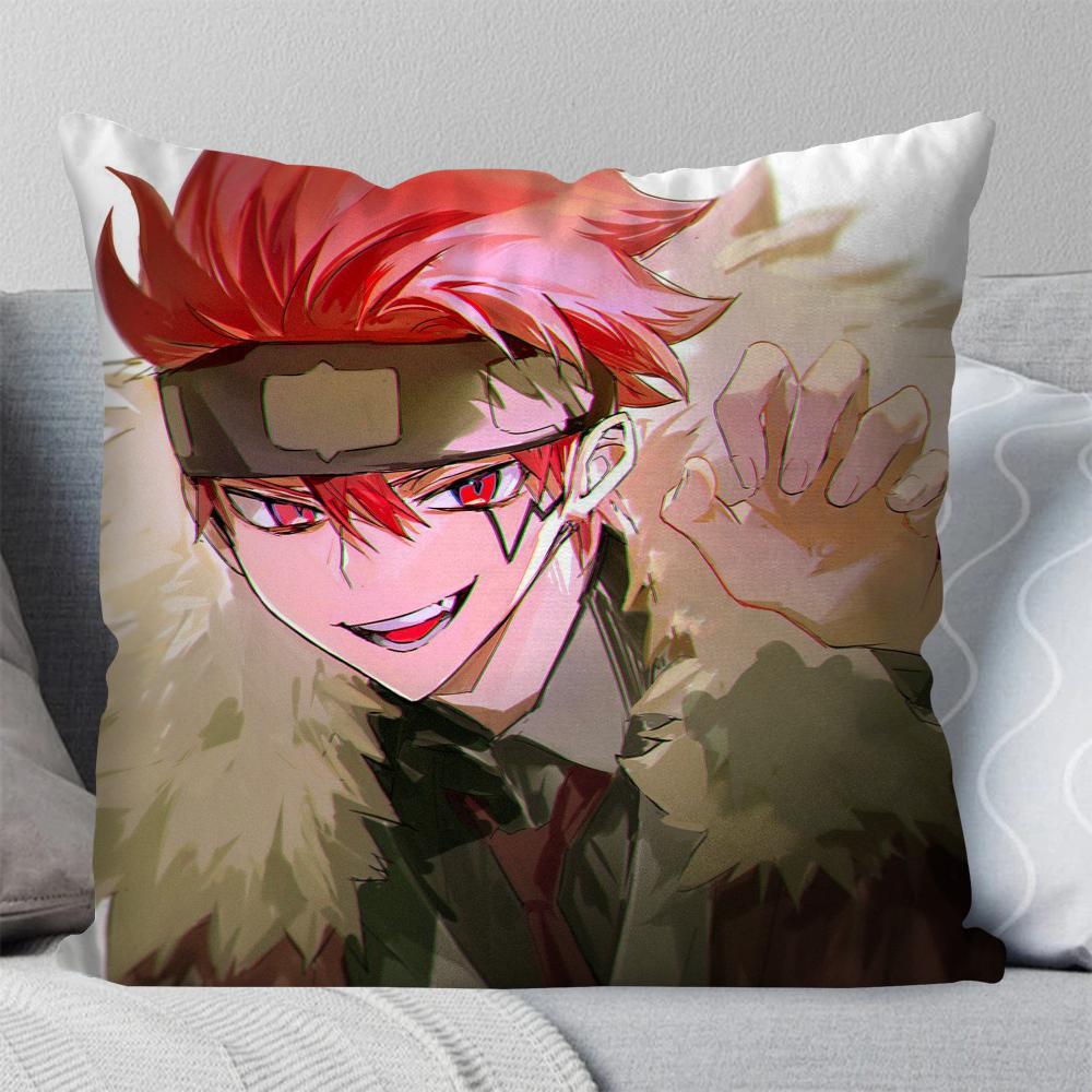 Manga G-Gokurakugai Pillow Case Square Pillow Bedroom Sofa Leisure Comfort Cushion Car Living Room Home Decoration 40X40