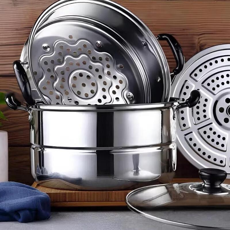 DESLON DFS-Z018B Two-Layer Multi-Purpose Steamer
