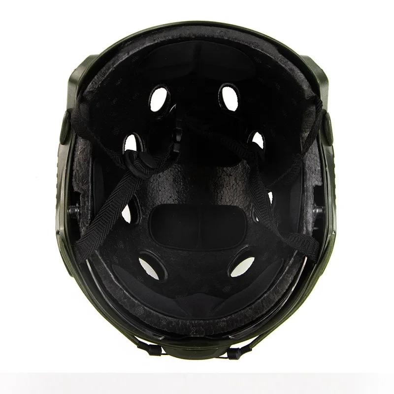 Hochwertiger Schutz-Paintball-Wargame-Taktischer Helm Armee Airsoft Taktischer FAST Helm Schutzhelm Fast Helm