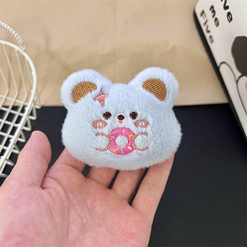 Pompompurin & Rabbit Bear Plush Doll Brooch DIY Decoration Accessories