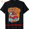 Hooters Erwachsenen Classic Fit Racing Flames T-Shirt Vintage Bequem Designer Kleidung Leicht Oberteil Für Jeden Tag