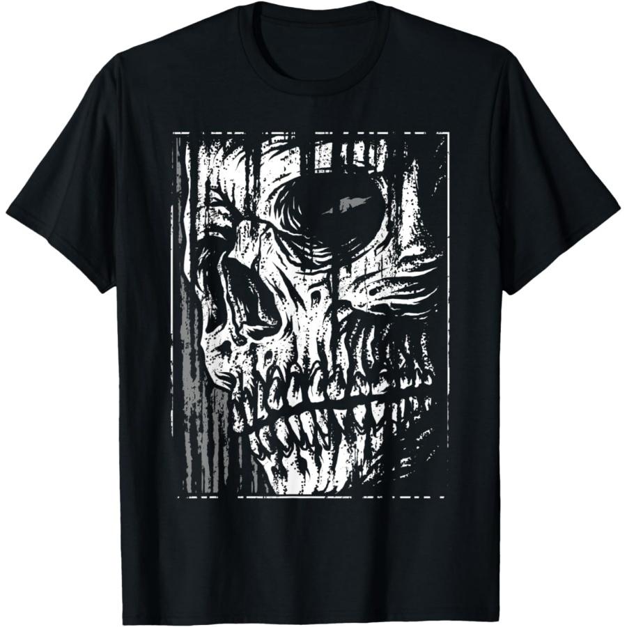 Dark Art Grunge Skull Goth Occult Gothic Aesthetic Horror T-Shirt S