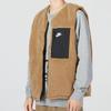 Nike Logo Club Vest 'Black Brown' Men's DQ4879-258