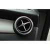 Air Conditioning Switch Cover Trim 5X For Benz GLA CLA 2013-2019 Silver Aluminum